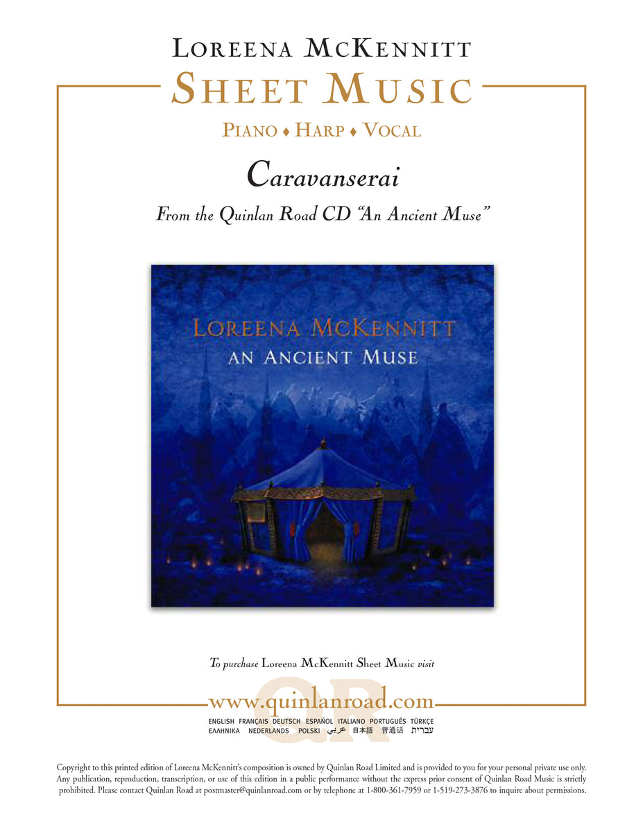 Caravanserai Loreena McKennitt Shop